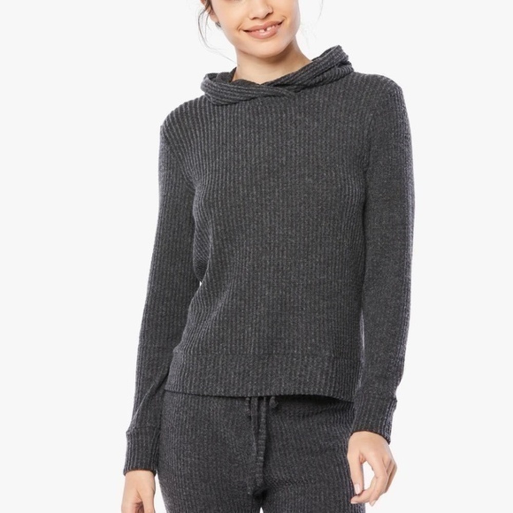 Beyond Yoga Living Easy Waffle Knit Hoodie